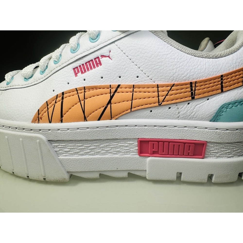 PUMA WOMENS MAYZE UT POP PLATFORM SNEAKERS 390258-01 SIZE 6,5 - Picture 3 of 15
